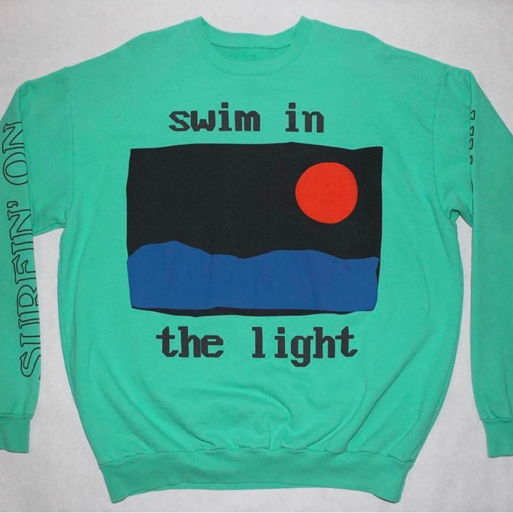 KID CUDI x CPFM SWIM IN THE LIGHT CREWNECK SWEATER ROLLING LOUD MERCH SIZE XL